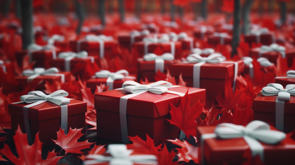 Canadian incentive gifting event.